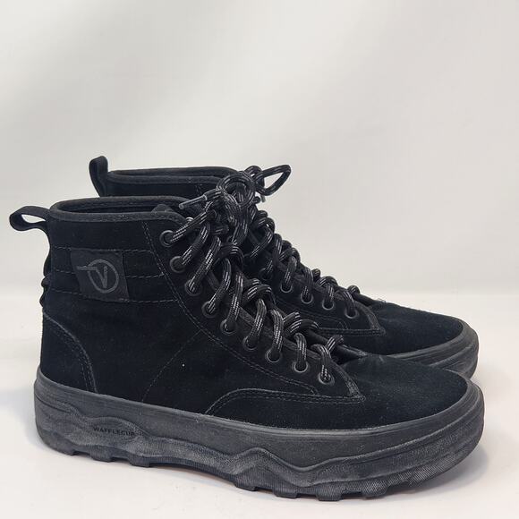 Vans Sentry WC Black Suede High Top Sneakers Men 7.5 Women 9 Skater Unisex Shoes main image 9
